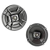 Polk Audio DB652 DB+ Series 6.5 Inch Marine Speakers, 2-Way Coaxial for Car Audio & Boat, 40-22kHz Frequency Response, Polypropylene Woofer Cone, 3/4" Silk Dome Tweeter, Black