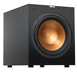 Klipsch R-12SW Powerful Deep Bass Front Firing 12" Copper-Spun Driver 400W Digital Power Subwoofer 14" X 18.5" X 16"