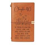 BeneCharm 40th Birthday Gifts Women, Chapter 40 Journal Gift for Her, 1985 40th Birthday Gifts for Women, 40 Year Old Bday Gift for Friend, Sister, Wife, Mom, Turning 40 Notebook Present