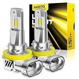 AUXITO H11/H8/H9 LED Light Bulbs 96,000LM 6500K White, Plug and Play,2PCS