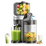 AFBEST Latest Cold Press Juicer Machine,6.5" Wide Chute,Easy to Clean