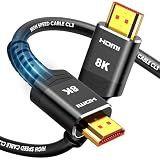 Highwings Long HDMI Cable 15 FT, 10K 8K 4K@240Hz Durable in-Wall CL3 Rated