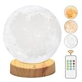 Light Therapy Lamp 10000 Lux, Happy Sunlight Lamps UV-Free with 3 Color Temperatures, Adjustable Brightness,Timer & Memory Function, Sun Lamp, Full Spectrum Light for Home, Office (Happy Moon Lamp)