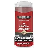 Old Spice Aluminum Free Deodorant for Men, 24/7 Protection to Eliminate Odors, 24/7 Freshness & Lasting Scent, Swagger with Lime & Cedarwood Scent, 3.8 oz