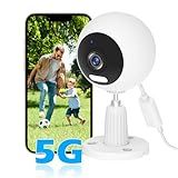 5G/2.4G Outdoor/Indoor Security Camera,1080P Baby/Elder/Dog/Pet/Nanny Camera with Phone App, WiFi Baby Monitor, Motion Detection, Alarm Siren, Night Vision, IP66 Waterproof, Two-Way Talk, SD/Cloud