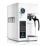 Bluevua RO100ROPOT-UV Reverse Osmosis System Countertop Water Filter - 6 Stage Purification with UV and Remineralization, Counter RO Filtration, Portable Water Purifier