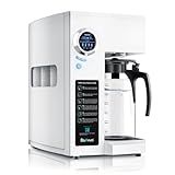 Bluevua RO100ROPOT-UV Reverse Osmosis System Countertop Water Filter - 6 Stage Purification with UV and Remineralization, Counter RO Filtration, Portable Water Purifier