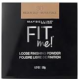 Maybelline Fit Me Loose Setting Powder, Face Powder and Finishing Makeup, Medium Deep, 1 Count