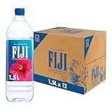 FIJI Natural Artesian Bottled Water 1.5 Liters /50.7 Fl Ounce (Pack of 12)