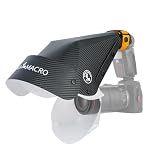 Macro Photography Flash Softbox Diffuser Kit, for Macro Jewelry Insect Photography,Portable Speedlite Flash Diffuser Softbox,Compatible with all macro lenses, zoom lenses, etc（Focus Lamp Not Included）