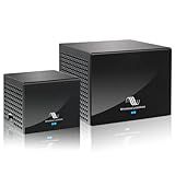 Nodelay S-AIR100-PRO Wireless Rear Speaker kit, 5.8G Low Latency Audio Transmitter and Receiver, 80W+80W high Power, Compatible with A/V Receiver, Stable and Anti-Interference