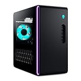 Alienware Aurora Gaming Desktop ACT1250 - Intel Core Ultra 7 265F, 32GB DDR5 RAM, 1TB SSD, NVIDIA GeForce RTX 5070, 1000W Platinum Rated PSU, Windows 11 Home, Clear Panel - Black