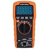 Klein Tools MM420 Digital Multimeter, Auto-Ranging TRMS Multimeter, 600V AC/DC Voltage, 10A AC/DC Current, 50 MOhms Resistance