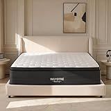 WUYOTRE Full Hybrid Mattress,10 inch Cooling Gel Memory Foam Mattresses in a Box-CertiPUR-US, Good for Back Pain Sleepers & Motion Isolation