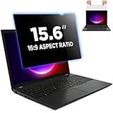 Magicmoon 15.6" Privacy Filter Screen Protector, Anti-Spy/Glare Film for 15.6 inch 1920 x 1080 Resolution Widescreen Notebook Laptop with 16:9 Aspect Ratio (Not for 16:10) (Touch Screen Not Compatible）