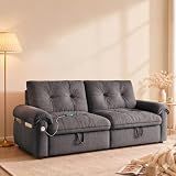 howcool Queen Sleeper Sofa Bed, 77" Pull Out Couch