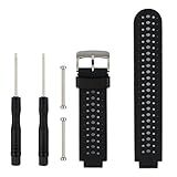 Gusfeliz Watch Band Replacement for Garmin Approach S20 S5 S6 Watch Bands Replacement Strap Wristband Accessories for Garmin Forerunner 220/230/ 235/620/ 630/ 735XT/ 235Lite, One Size