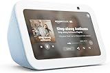 Amazon Echo Show 5 (newest model), Smart display with Alexa+ Early Access, 2x the bass and clearer sound, Cloud Blue