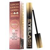 Lash Serum for Eyelash Growth, Premium Lash Enhancing Serum with Advanced Formula Volumizing Longer Fuller and Thicker Looking Lashes, Eyelash Growth for Sensitive Eyes (5 mL)