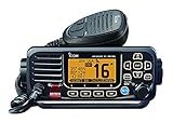 Icom IC-M330 Ultra Compact VHF Marine Transceiver Without GPS - Black
