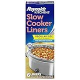 Reynolds Kitchens Slow Cooker Liners, Regular (Fits 3-8 Quarts), 6 Count