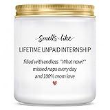 MIXVOVA Gifts for Mom from Daughter Son – Lavender Scented Candle, Birthday, Mother’s Day, Christmas Gifts for Mothers, Stepmother, Adoptive Mom