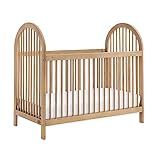 Soho Baby Everlee 3-in-1 Island Crib, Honey Wood