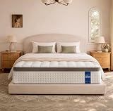 Rakoide 12 Inch Queen Mattress - Hybrid Mattress in a Box, Memory Foam Mattress with Pocket Springs, Medium Firm, Pressure Relief & Motion Isolation, CertiPUR US Certified