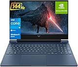 HP Victus 15.6 i5 Gaming Laptop, 15.6" FHD 144Hz Display, Intel Core i5-12450H, NVIDIA GeForce RTX 3050, 64GB RAM, 2TB SSD, Backlit KB, Touchpad, SD Card Reader, Webcam, HDMI, Wi-Fi 6, Win11 Home