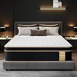 LETMOON Full Size Mattress, 10 Inch Gel Memory Foam Hybrid Mattress Full Size in a Box, Full Bed for Pressure & Pain Relief, Medium Plush, Certipur-US, Individual Pocket Springs