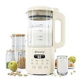 Nut Milk Maker Machine,8 in 1 New Upgrade Soy Milk Maker Automatic for Almond,Oat,Plant-Based Milk and Non-Dairy Beverages,40oz Almond Milk Maker Machine with Delay Start/Self Clean/Boil Water