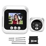 shenruifa 2.8in Digital Door Viewer with 720P HD & 135° Wide Angle, Smart Video Peephole Camera with Night Vision for Home Security