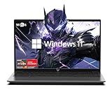 KAIGERR Light Gaming Laptop, ΑΜD Ryzen 7 5700U(8C/16T, Up to 4.3GHz), 16GB RAM 512GB NVMe SSD, 2026 Laptop Computer, 15.6" IPS Laptop, WiFi 6, Numeric Keypad, HDMI Type-C USB 3.2 Multitasking Laptops