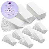 765 Wax Strips for Hair Removal - Face, Eyebrow, Body & Leg Waxing