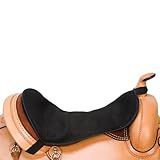 Weaver Equine Western Horse Saddle Pad, Mesh, Shock Absorbing Gel Saddle Pad Seat for Stable Riding and Spine Protection, Durable Equine Supplies