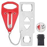 Portable Door Lock for Travel, Door Lock Self-Defense Security Device for Home, Apartment, Hotel, Living Motel, School Dorm, House