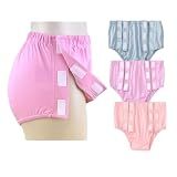 Tear Away Underwear for Women, Reusable Post Surgery Briefs (2XL)