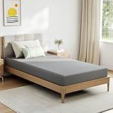 Novilla Twin XL Mattress 5 Inch, XL Twin Memory Foam Mattress in a Box with Airflow Wave-Cut & Pressure-Relieving Foam for Cool Touch & Contour Support Mattresses Twin XL Size