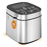 LCKSMAL 2026 Upgraded 2.5LB Bread Maker with Built-in Electronic Scale