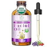 MMPANG Organic Face Oil with Rosehip Oil & Vitamin E Oil