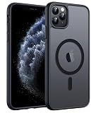 FNTCASE for iPhone 11 Pro Case, Fit for Magsafe, Translucent Matte Back