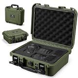 K&F CONCEPT Waterproof Hard Case, IP67 Protective Case with Pre-Scored Foam