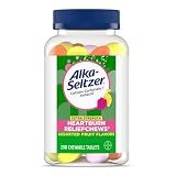 Alka-Seltzer Extra Strength Heartburn ReliefChews, Antacid for Fast Heartburn & Acid Indigestion Relief On the Go, 200 Ct