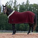 Equinavia Koselig Fleece Cooler - Cranberry Red - 74 in