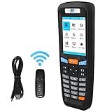 DINGYU Barcode Scanner Wireless 1D Data Collector Portable Inventory Scanner with TFT Color LCD Screen Cordless Handheld PDT Reader for Store, Supermarket, Warehouse