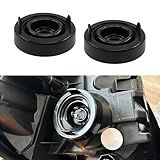 HQRNYP 2 PCS Car Headlight Dust Caps, Headlight Cover, 80mm Rubber Car Light Protective Cover for Dust Water Resistant, Auto Accessories H4 LED Lights Protective Caps for Most Cars Trucks SUVs