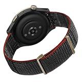 Amazfit Official Smart Watch Bands Replacement, 22mm Watch Band, Nylon Wristband Strap, Compatible with Balance, Cheetah Pro, Cheetah Round, GTR 4 Limited Edition, GTR 3, GTR 3 Pro, GTR 2, Black
