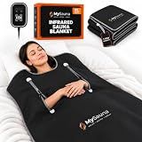 MySauna At-Home Sauna Blanket for Detox & Relaxation | XL Size 6.2 x 3 ft