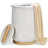 Keenray Towel Warmers, Luxury Bucket Towel Warmer, Large Towel Warmer for Bathroom, Auto Shut Off, Fits Up to Two 40"X70" Oversized Towels, Bathrobes, Blankets, PJ's and More, CL1