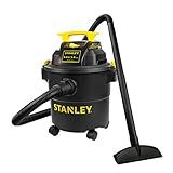 STANLEY Shop Vac SL18115P, 5 Gallon Peak 4 Horsepower Wet Dry Vacuums, Blower 3 in 1 Functions 15 Feet Cleaning Range for Garage, Carpet Clean, Shop Cleaning, Car Detailing with Attachments